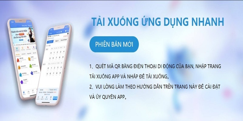 Thao tác đơn giản khi tải app về máy